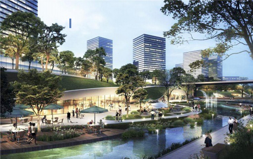 铭丰大厦内景效果图